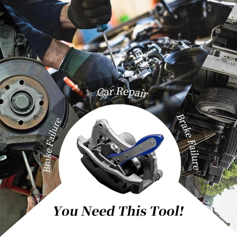Brake Caliper Piston Press Tool – 360° Ratchet